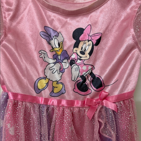 Disney Pink and Purple Kids Pajamas Nightgown - Picture 2 of 3